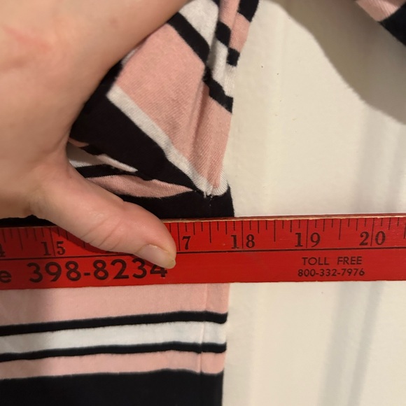 Y2K Santa Cruz Skateboards Striped Long Sleeve Ringer Tee XS black pink grunge - Picture 5 of 9